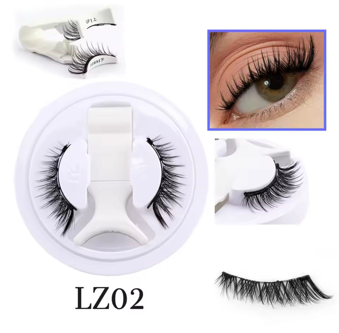 LZ02 natural cat eye wispy